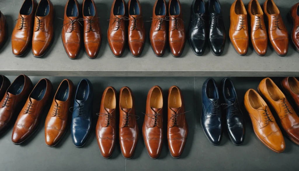 types de chaussures homme