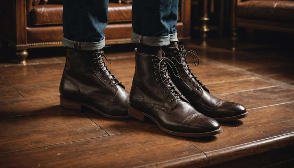 boots homme style classique