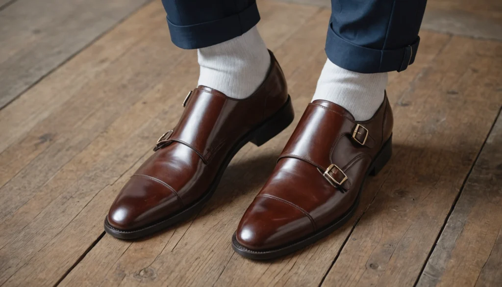 chaussure a double boucle