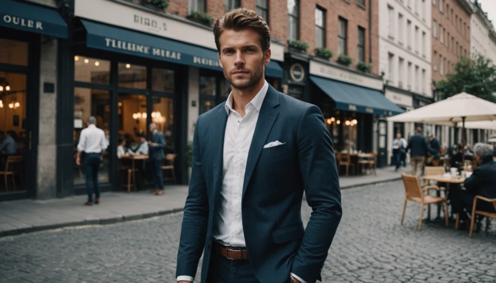 tenue classe homme décontracté
