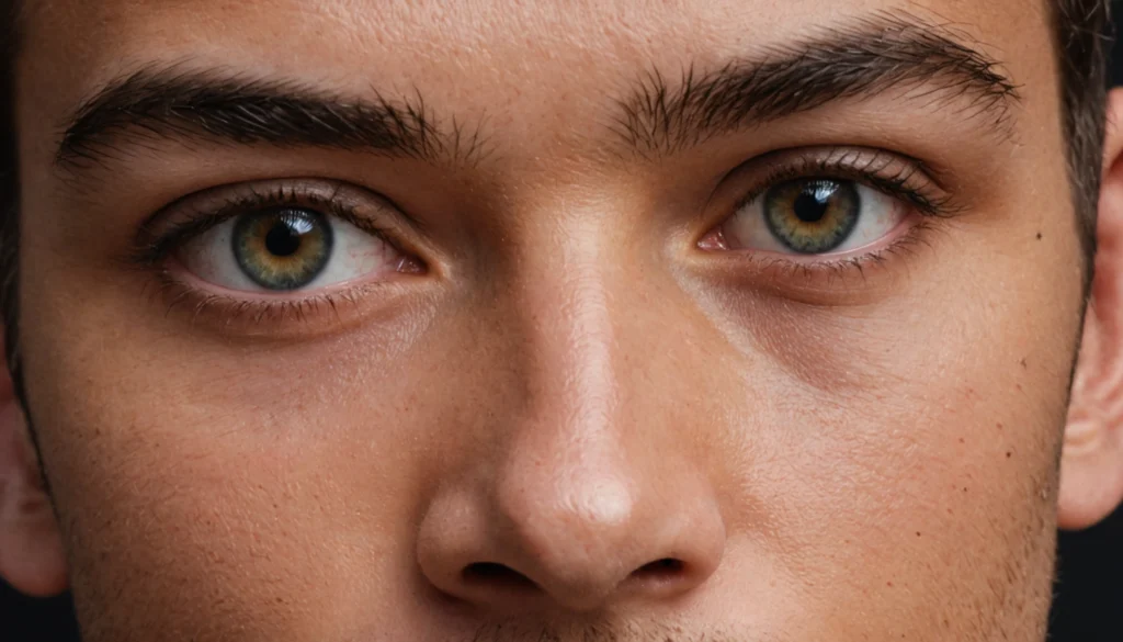 maquillage yeux homme