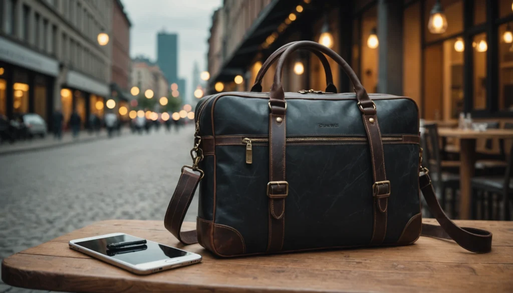 homme sac cuir
