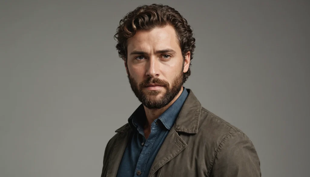 barbe qui boucle